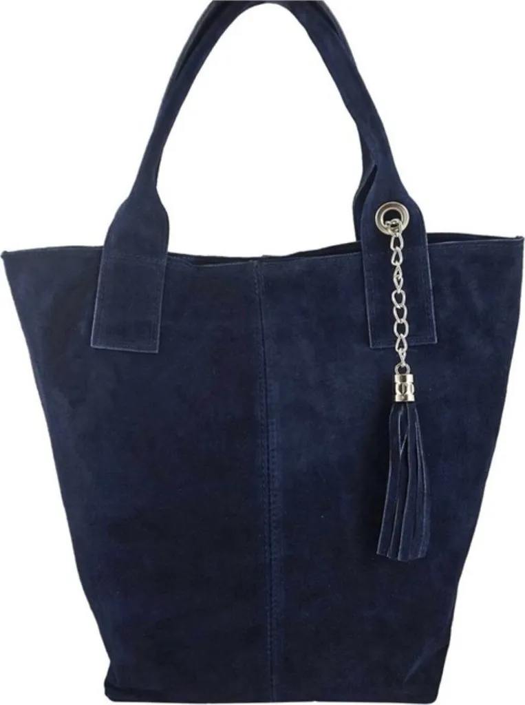 Sac Cabas en Cuir Véritable Barberini's 37584 - Format A4 pour Femme