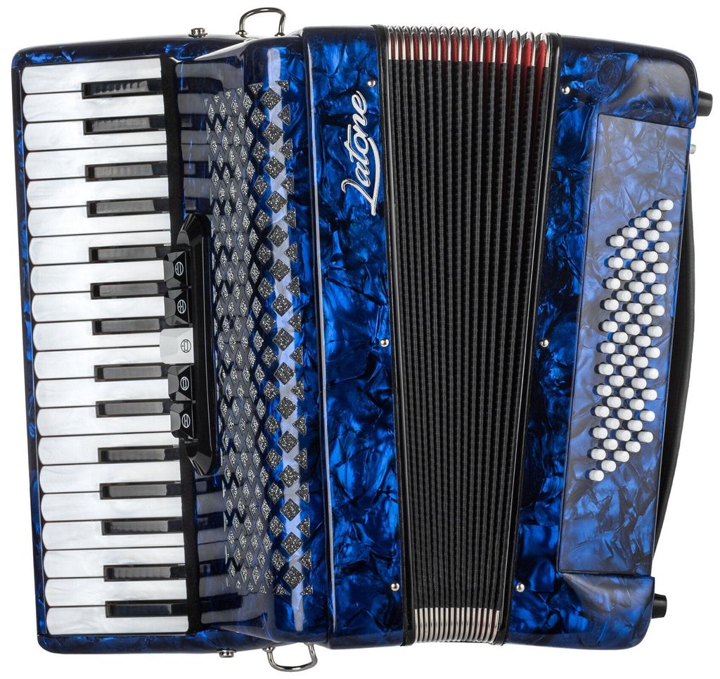 Latone MasterChord 34K 60BL Klávesový akordeon Blue Obrázek produktu 