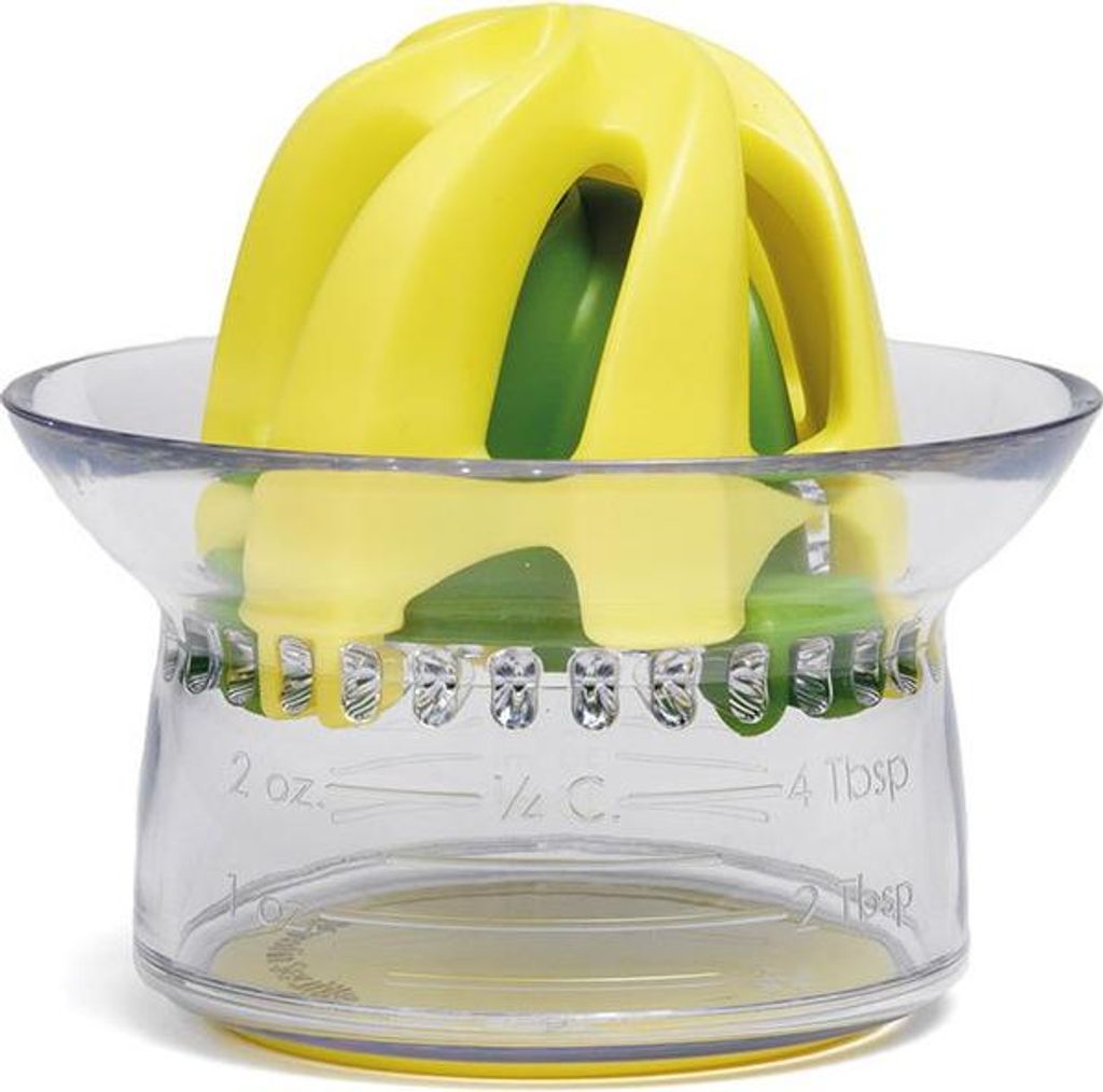 Chef'n - Manuelle 2-in-1-Zitruspresse, Saftmessbecher für Produktbild 