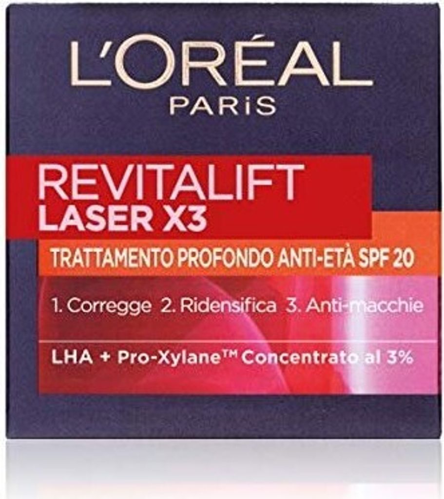 L'Oreal Revitalift Laser X3 Deep Anti-Aging Face Cream SPF 25 50ml