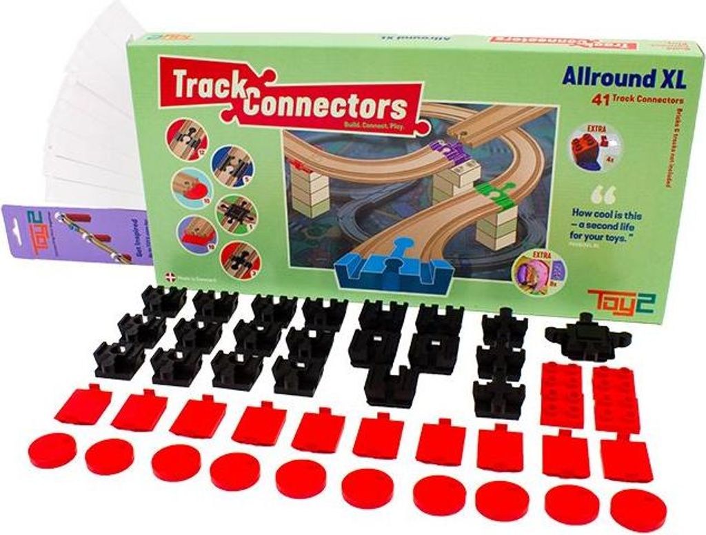Toy2 Eisenbahn Bauset Allround Set XL Extras - Erweiterungspaket