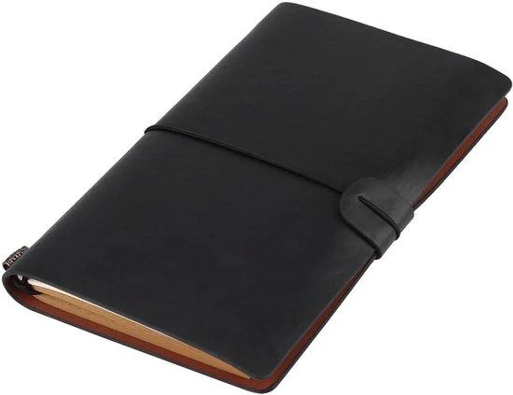 Carnet de notes pour voyageur avec gravure, cadeau original en cuir PU