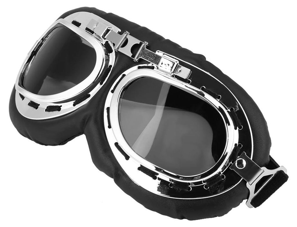 Motorrad- und Fahrradbrille, winddicht, UV-Schutz, Outdoor-Ski-Schutzbrille, Rauchglas
