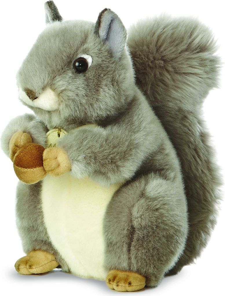 Aurora MiYoni Graues Eichhörnchen Grau 26cm Produktbild 