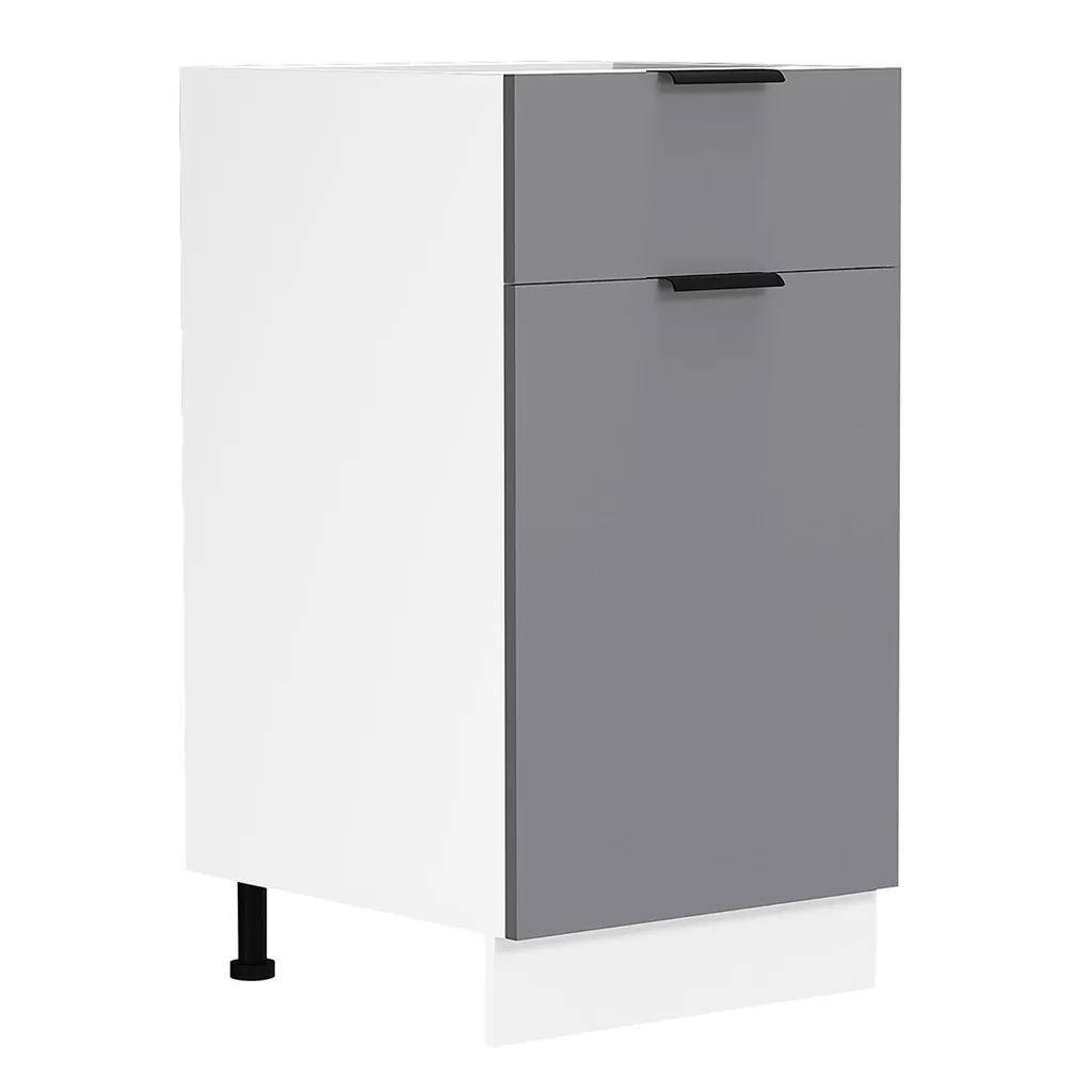 Arreda la Cucina dei Sogni: Mobile Fasola 40cm Bianco e Antracite