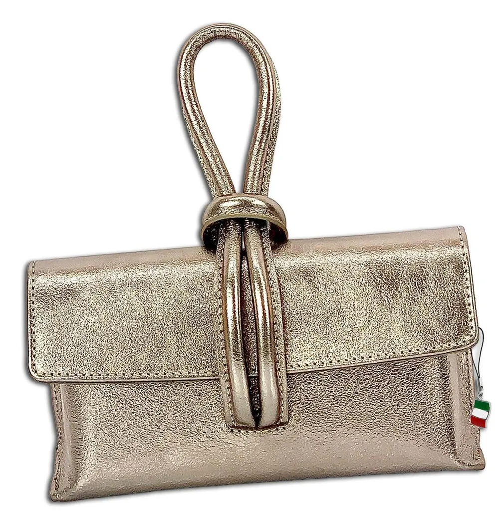 Pochette cuir bronze Florence OTF834F : l'élégance sans s'encombrer