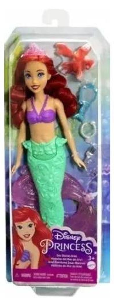 Disney Princess Ocean Stories Ariel Fashion Doll, Produktbild 