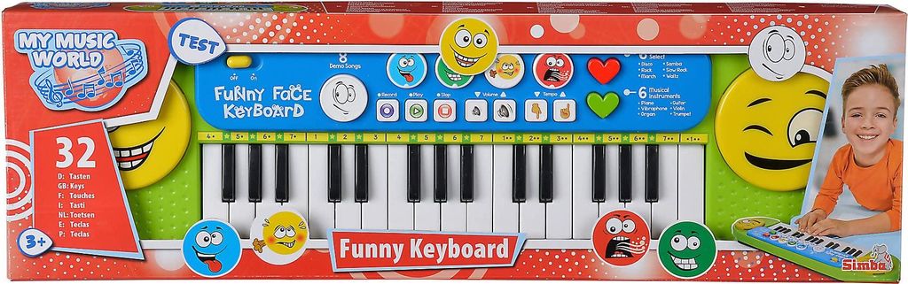 Hudební Varhany S Legrační Tváří Obrázek produktu 