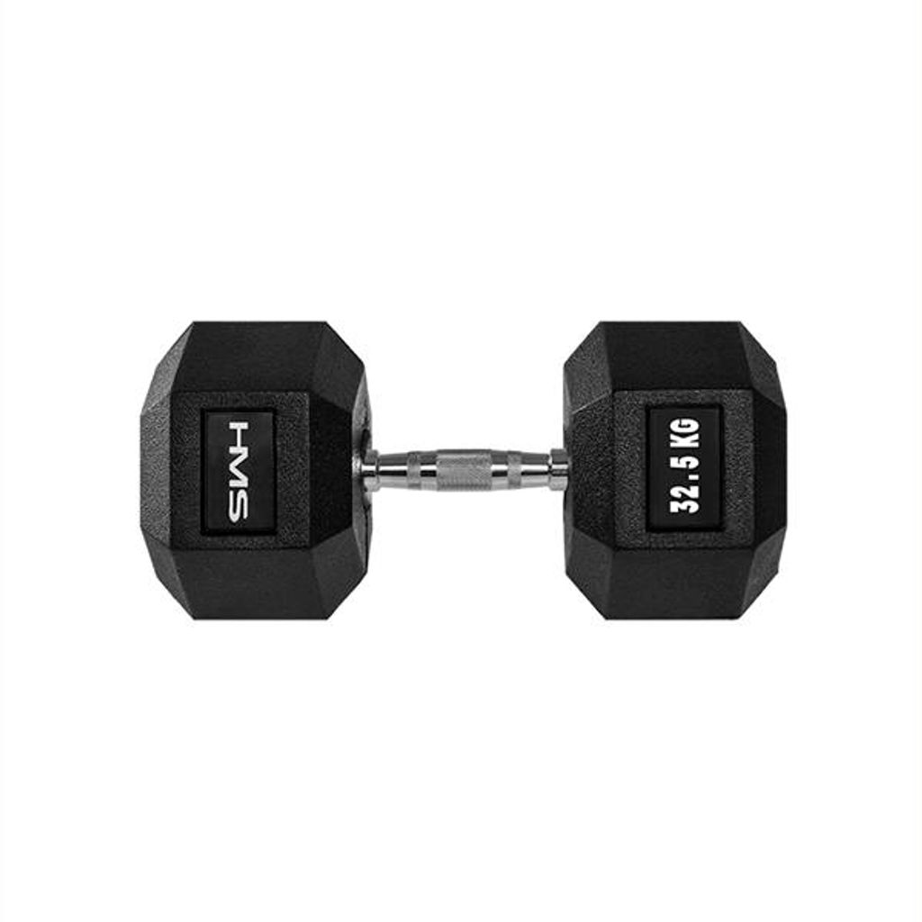 HMS Fitness Hexa Pro Hexagon Kurzhantel 32,5 kg