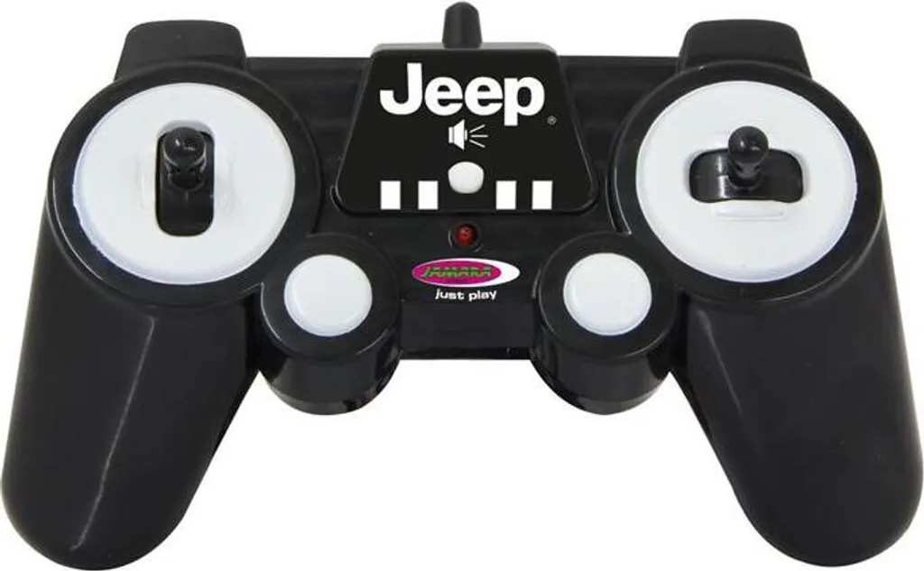 Voiture de Police Télécommandée Jeep Wrangler 1:12 Sender pour Enfants