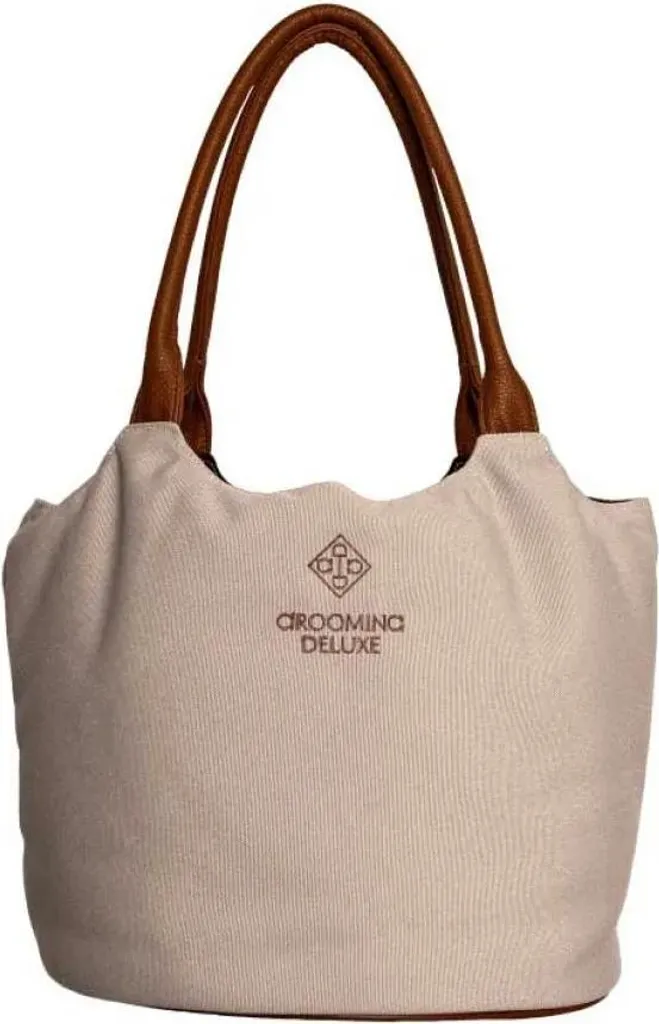 Sac de Pansage Kentucky Canvas Beige - Sac d'entretien pour Cavalier Pro