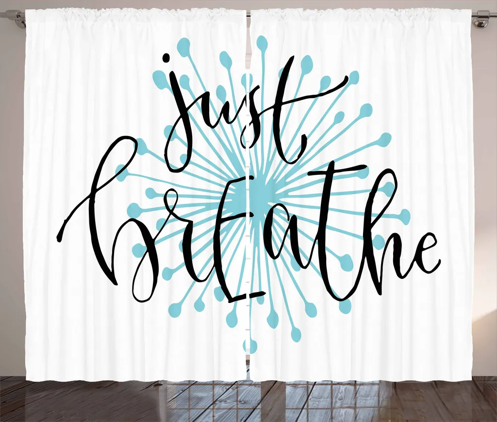 Tenda Camera Letto 280x175 cm Just Breathe ABAKUHAUS Acquamarina