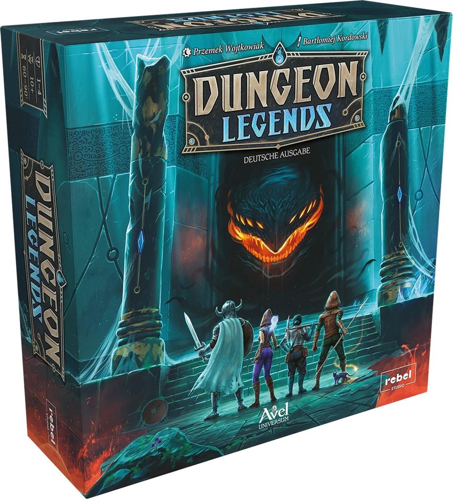 Dungeon Legends kooperatives Fantasy Dungeon-Spiel, 1-4 Produktbild 
