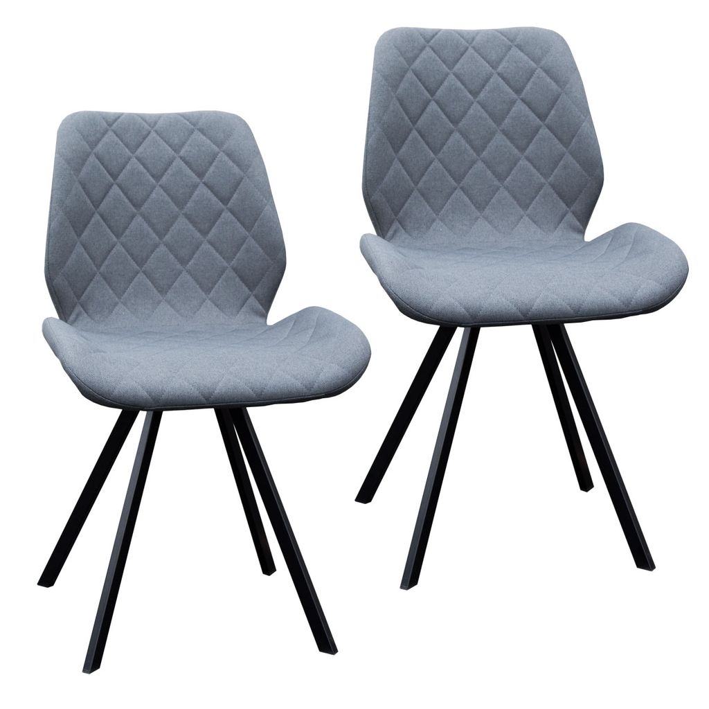 SVITA DIAMOND 2er Set Esszimmerstühle Stühle Küchenstuhl Produktbild 