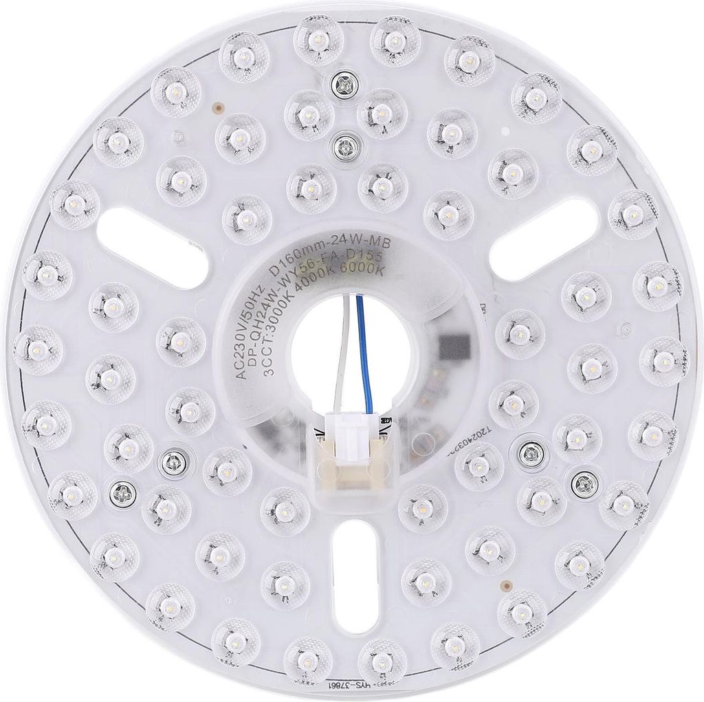 6,3-Zoll-LED-Deckenventilator-Beleuchtungsset, magnetisch, Produktbild 