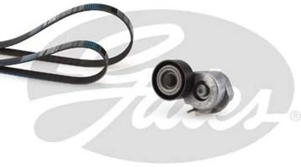 Kit courroies accessoire Gates K036PK1320 pour Qubo/Fiorino/Linea