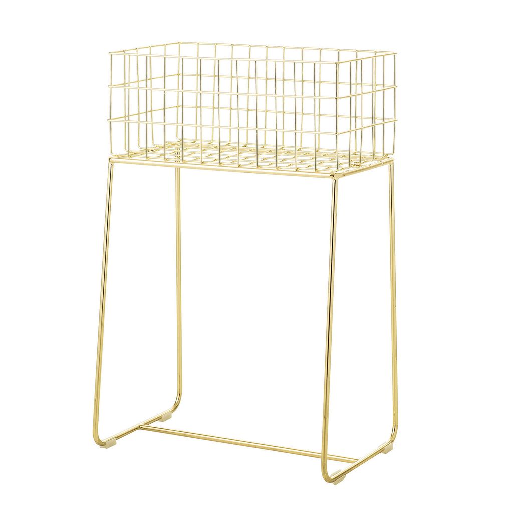 Bloomingville Trendy Basket Johanna Gold 75x50x29 cm Produktbild 