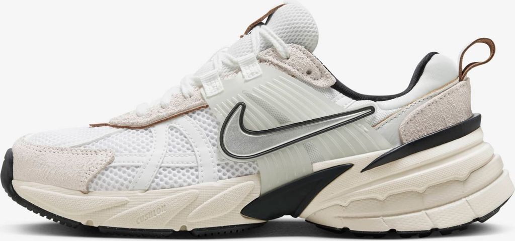 Nike V2K Run "Summit White Light Orewood Brown" Sneaker, Weiß, Größe: 40