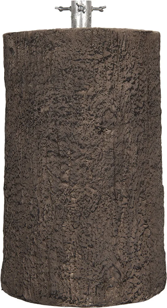 Clayre & Eef Support Sapin de Noël Céramique Marron Ø 32x55 cm Robuste - 2