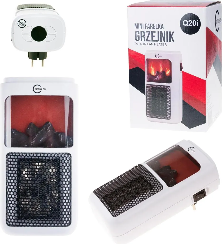 Mini Chauffage de Prise Silencieux Q20I Contre le Froid Hivernal