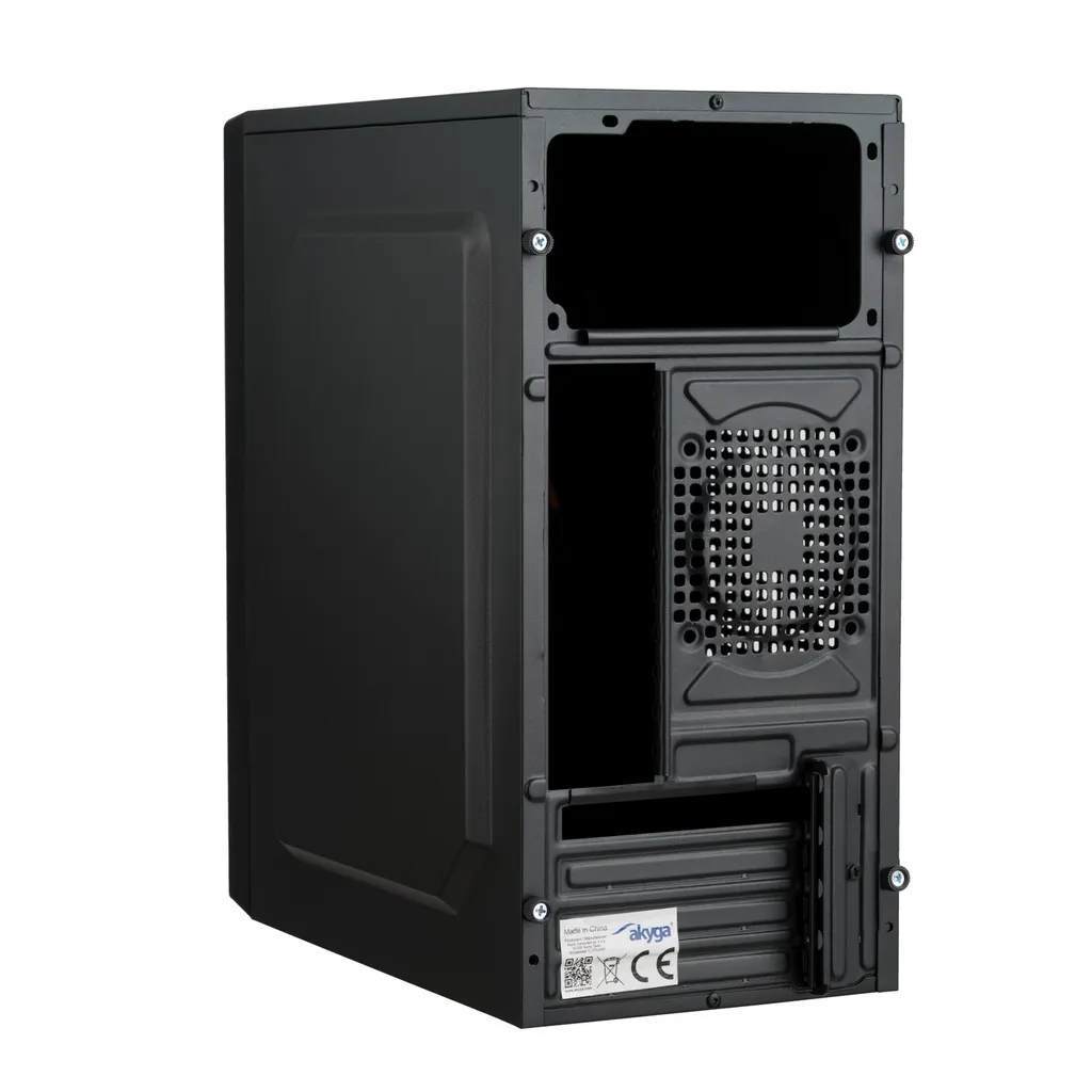 Boîtier PC Compact Akyga AK36BK : Gain de Place et Montage Simplifié