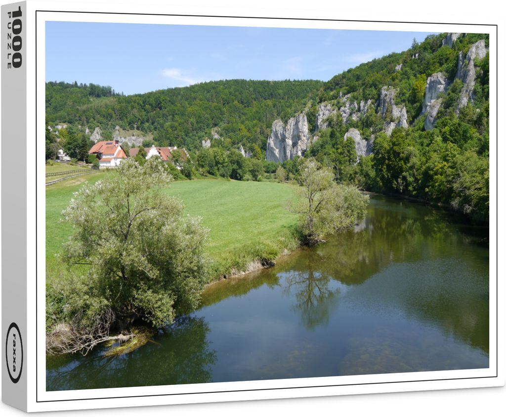 raxxa Premium-Puzzle "Schwäbische Alb Donaudurchbruch", 1000 Teile