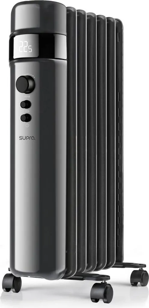 Radiateur bain d'huile pour chambre 1500W Noir Supra OREANOIR1500 - 1500w