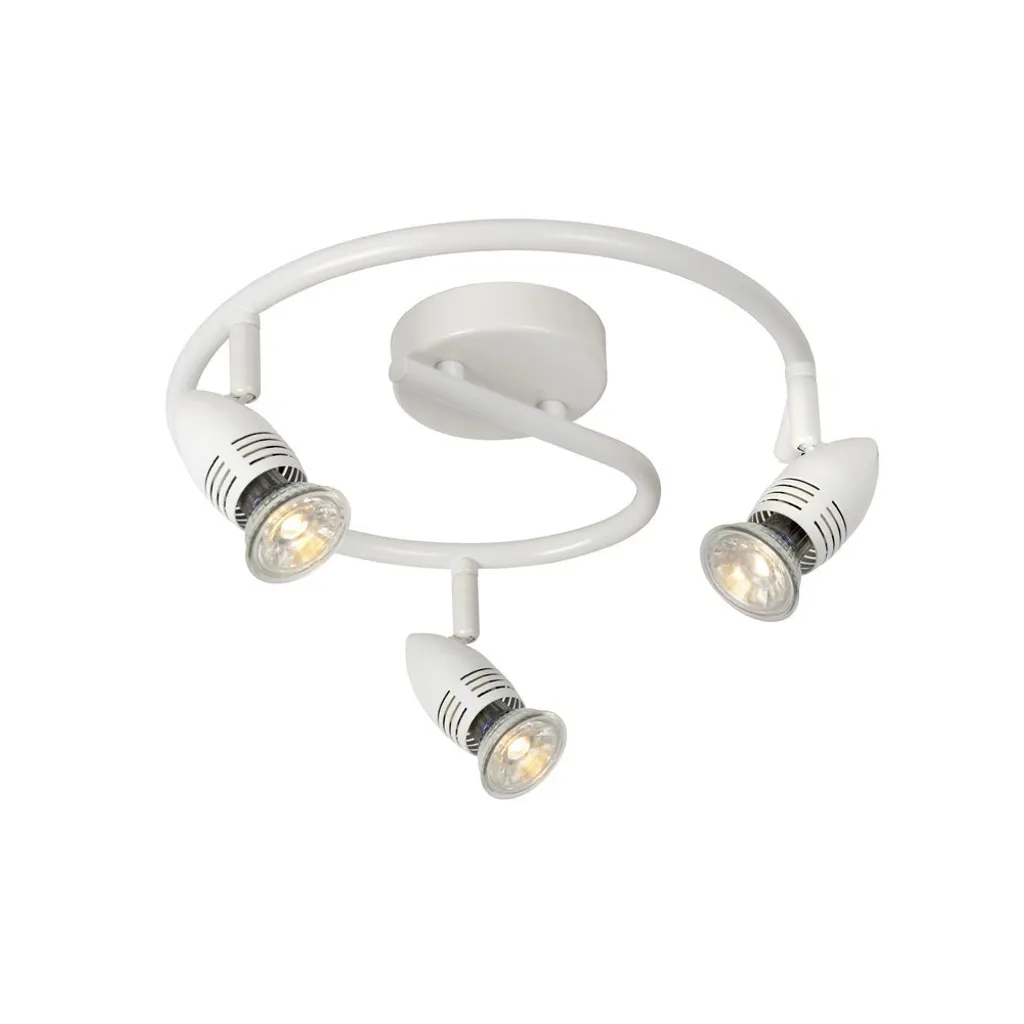 Spot LED Blanc 14W Orientable CARO-LED Lucide Éclairage Chaud 3000K