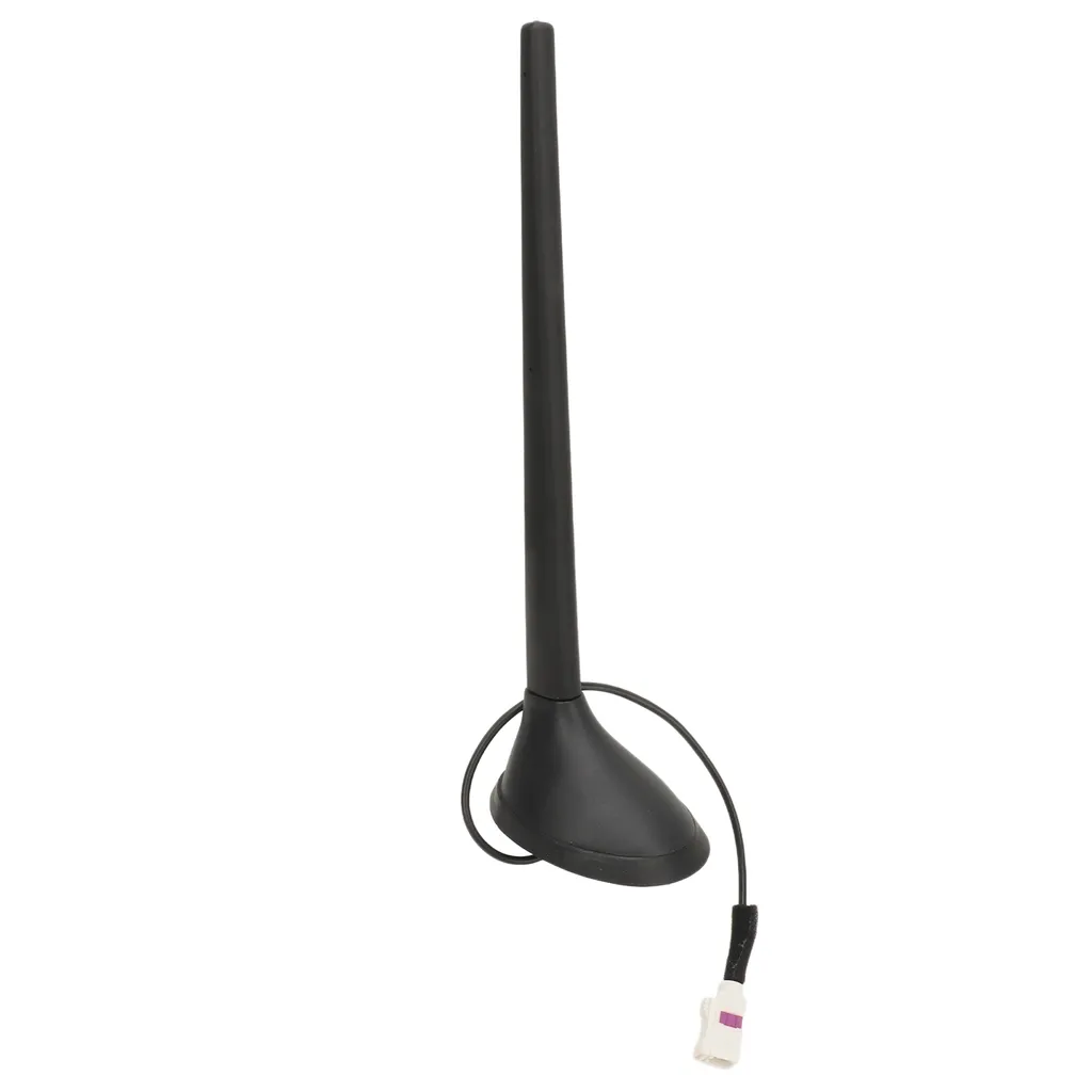 Antenne de voiture réception stable pour Fiat 500 installation facile noir