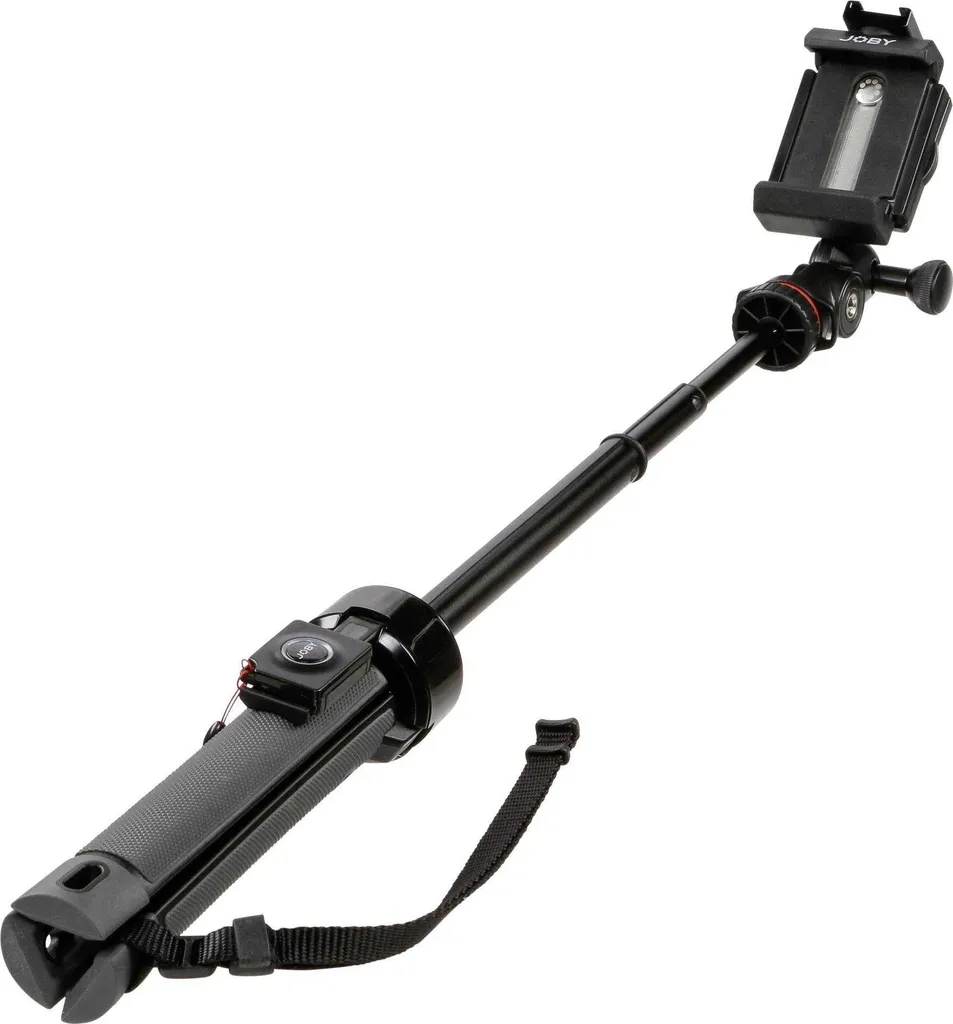Mini trépied télescopique Joby GripTight PRO TelePod noir avec Bluetooth - 4