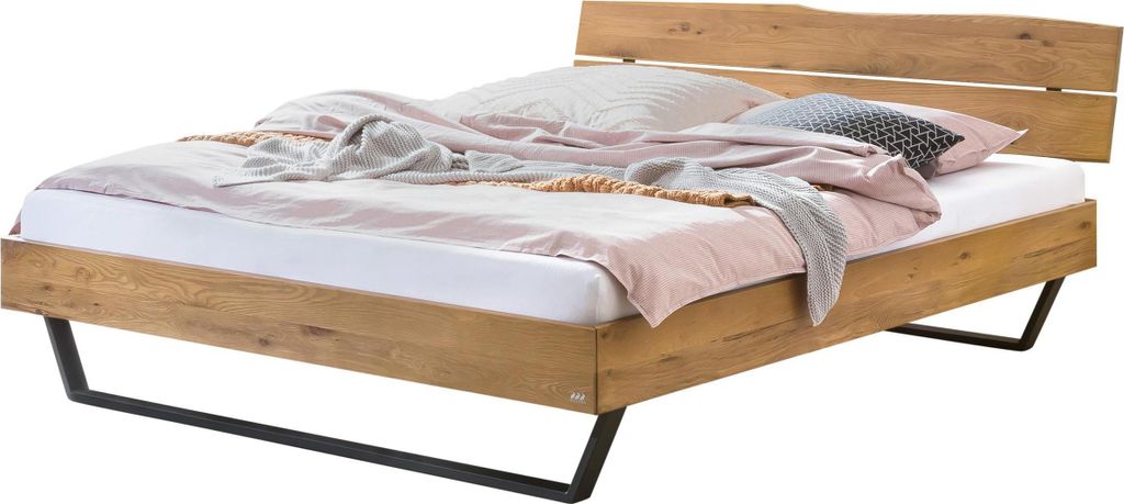 HASENA Schwebebett Levane Wildeiche natur 140x200