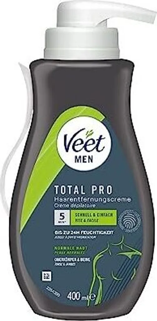 Veet per uomo Crema depilatoria Sensitive Power 400ml