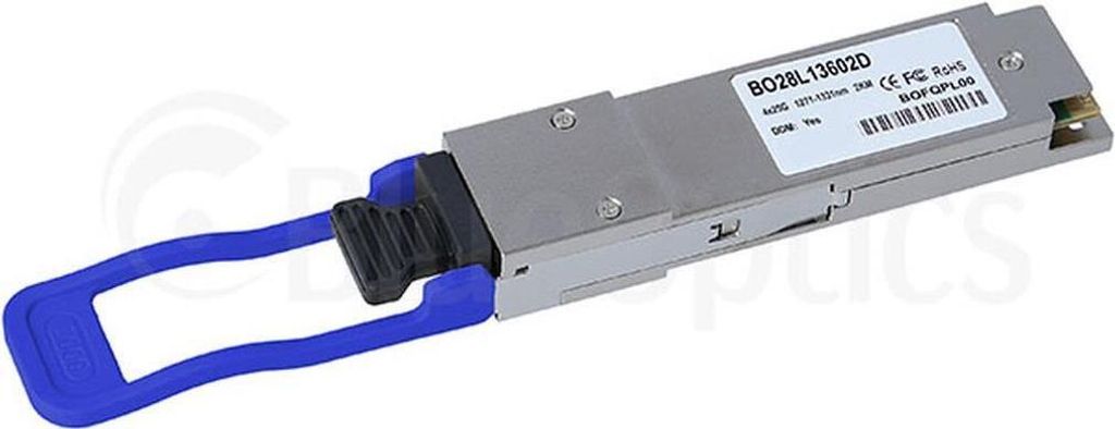 BlueOptics QSFP-100G-CWDM4-IT-BO, Faseroptik, 100000 Mbit/s, QSFP28, QSFP28, CWDM4, 100GBASE