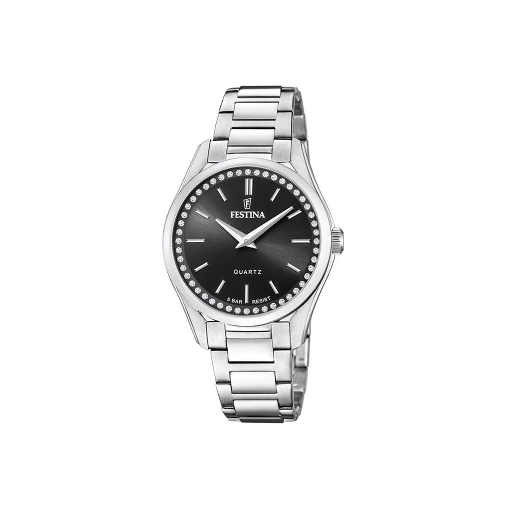 Festina F20583-4 CYRKONIE silberne Uhr