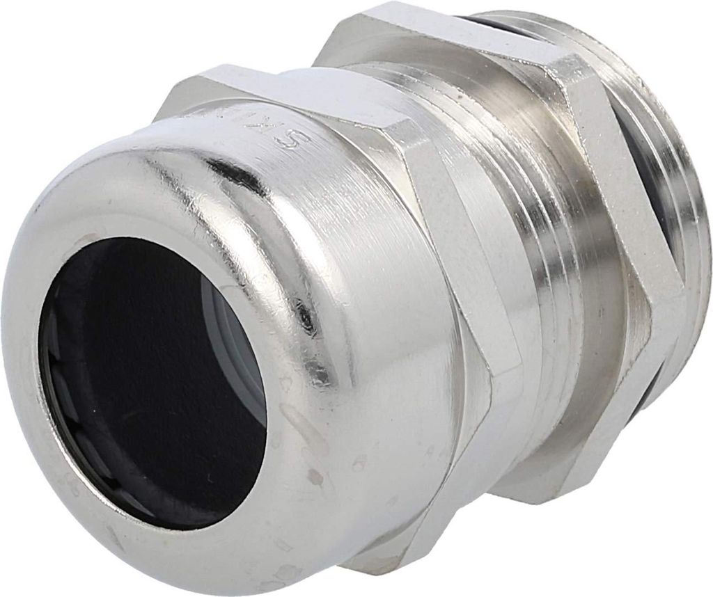 LAPP Verschraubung PG21x1,588 SMS-PG21 Messing (CuZn) vernickelt Gewindelänge 7,0mm - 1 Stück