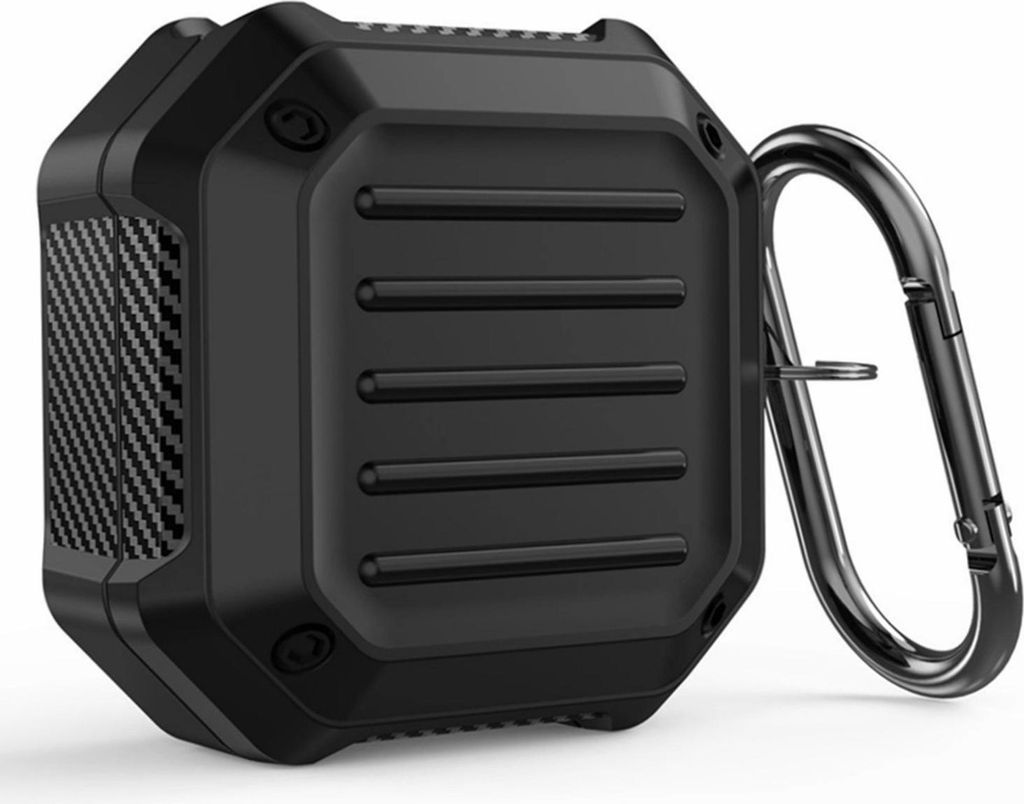 Cadorabo Hülle für Samsung Galaxy Buds PRO/LIVE/Buds 2 in Schwarz Tragbare TPU Kopfhörer Schutzhülle