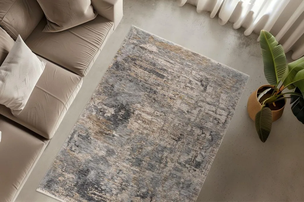 Tapis Picasso 698 Pobl Multicolore 80x150 cm - Texture Douce et Design