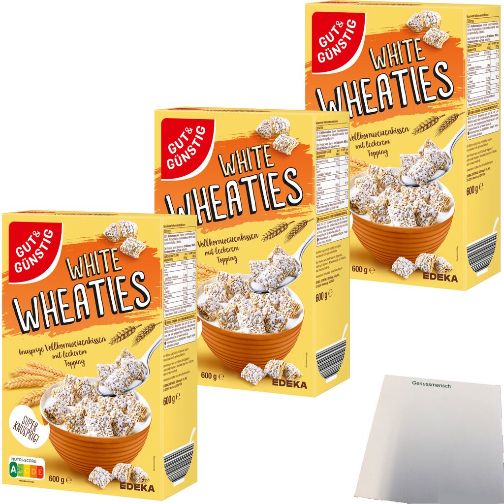 Gut & Günstig White Wheaties Vollkornweizenkissen mit Produktbild 