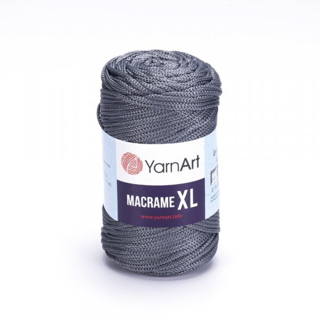 YarnArt Macrame XL příze 250 g / 100 m - barva 159 šedá - Obrázek produktu 