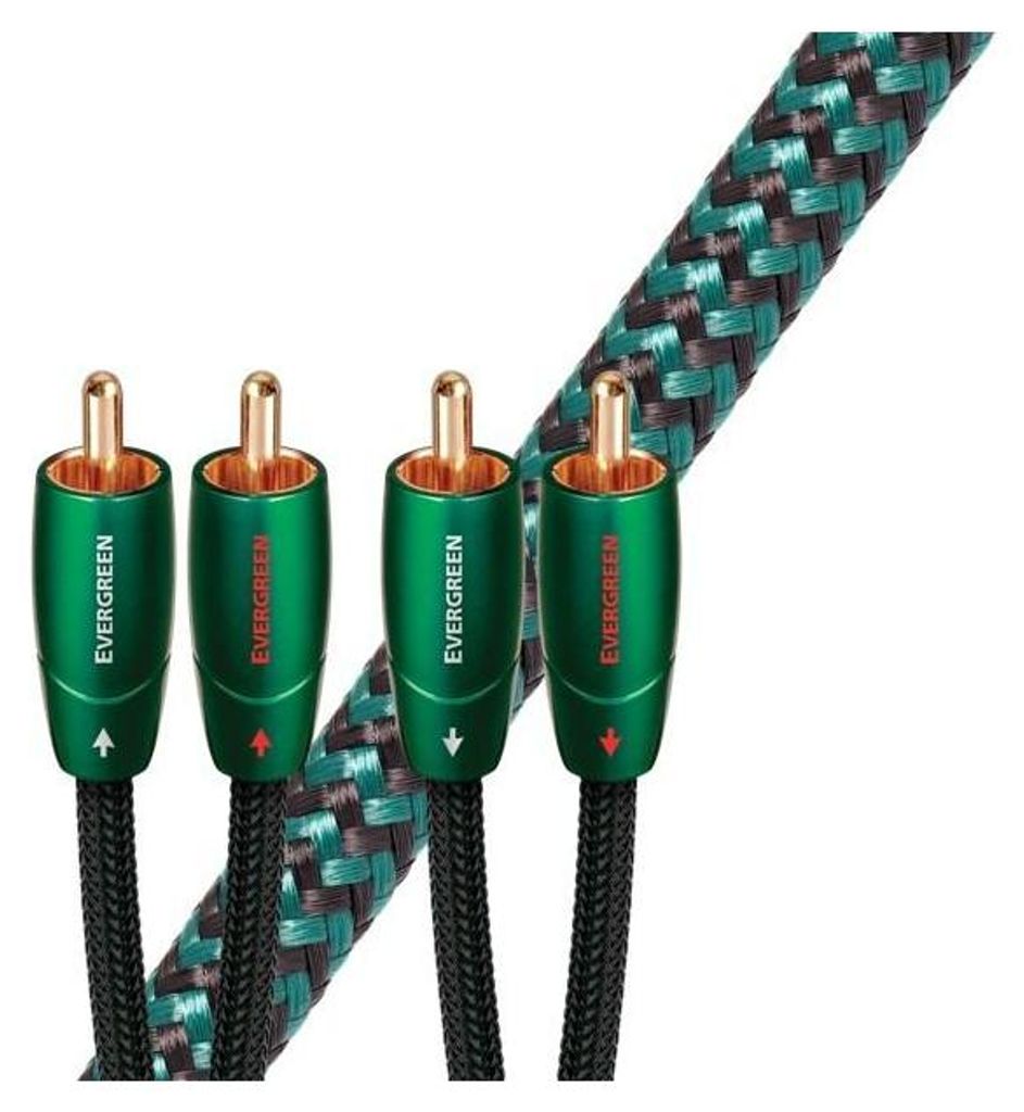 Audioquest Evergreen RR 1,0 m - 2 x RCA - 2 x RCA cavo Immagine del prodotto 