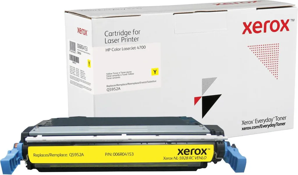 Toner laser jaune compatible pour la série d'imprimantes HP LaserJet 4700