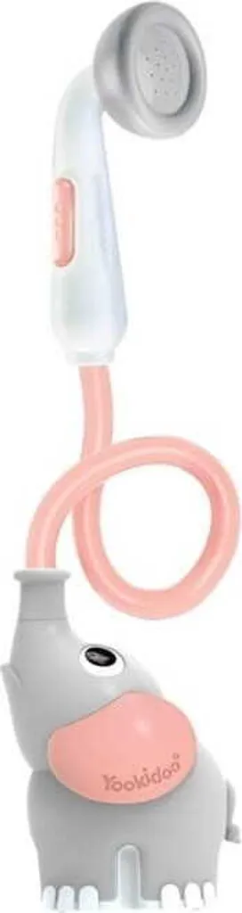 Yookidoo Baby Shower Éléphant Rose : Douchette de Bain pour Bébé Amusante