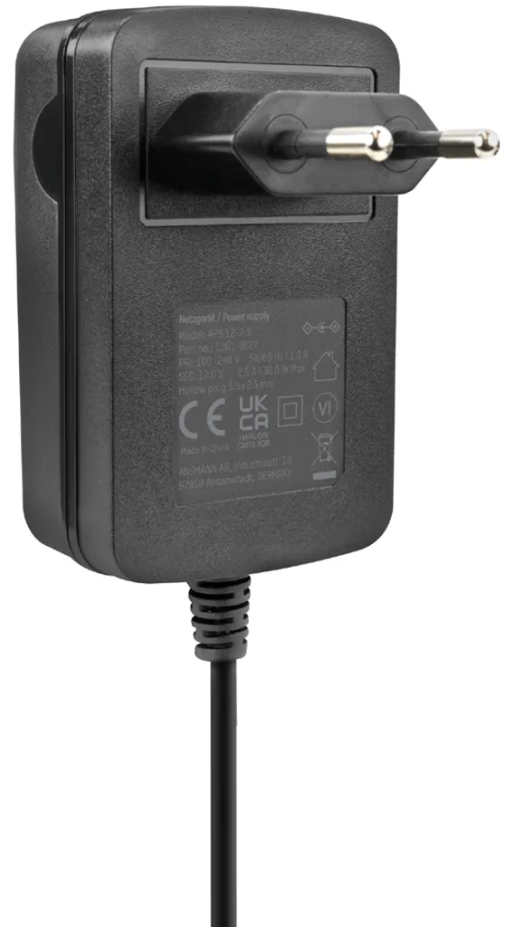 Alimentatore 12V ANSMANN per Router Fritz!Box 7590 e 7530 2.5A - 6