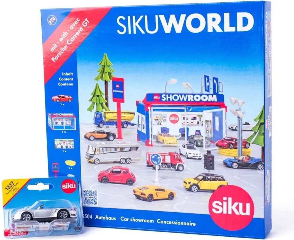 SIKU SIKU World - autosalone con auto 10435504A Immagine del prodotto 