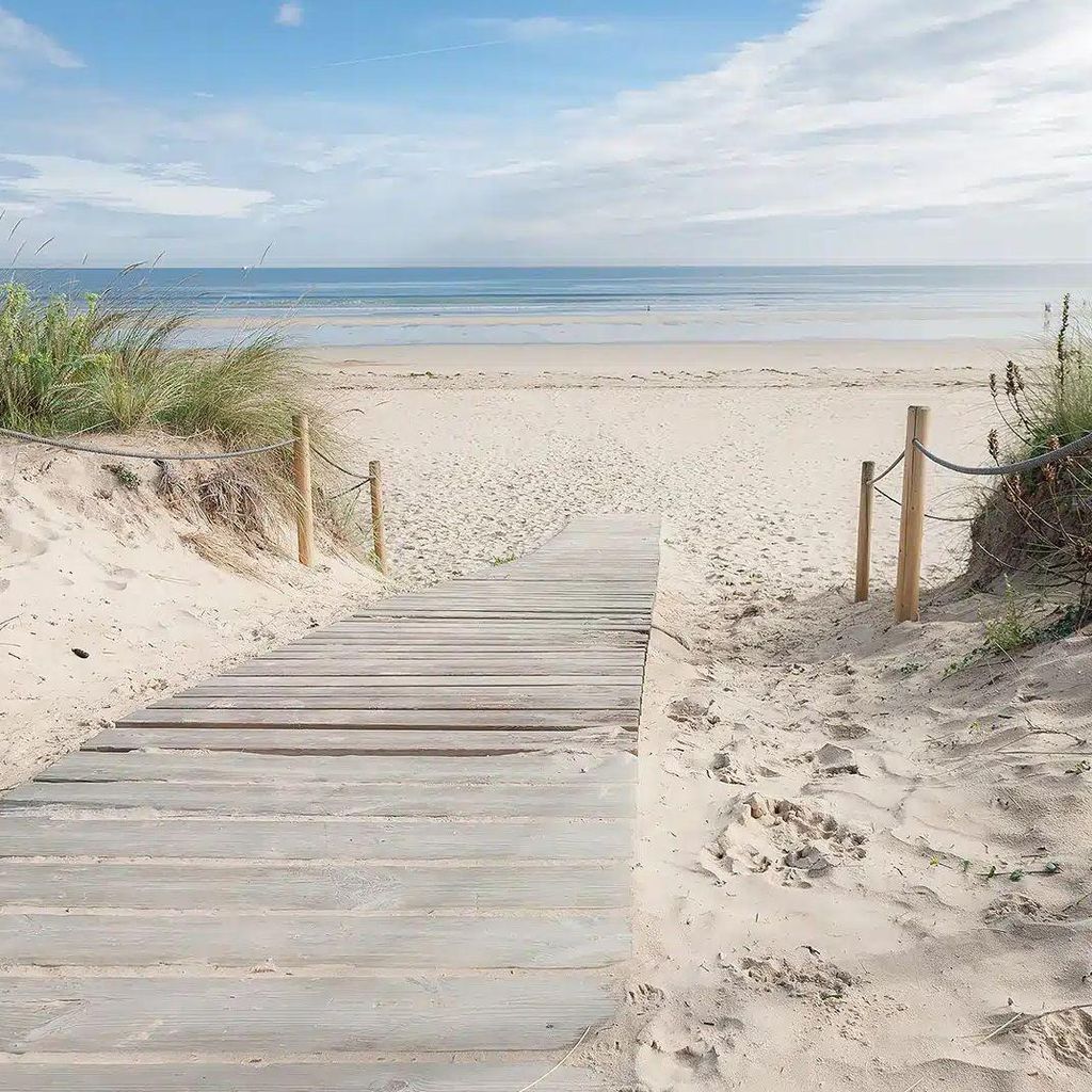Sanders & Sanders Fototapete Strand-Motiv Sandbeige 375 x 270 cm
