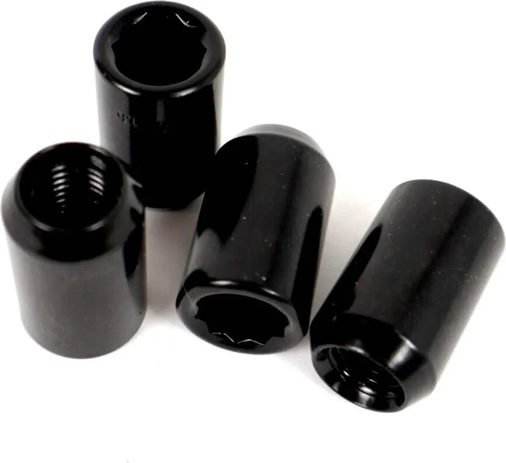 Bulloni Antifurto OMP Neri 36mm per Cerchi in Lega | Sicurezza Ruote