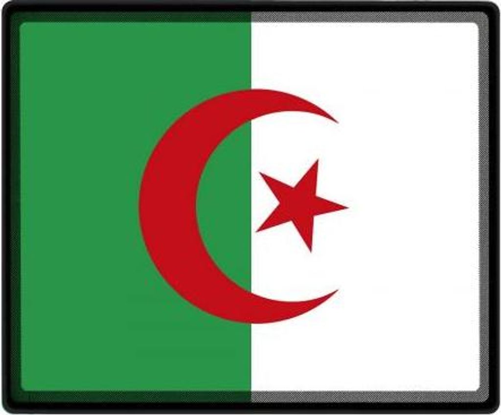 Mousepad Mauspad mit Motiv - Algerien Fahne - 82009 - Gr. ca. 24 x 20 cm