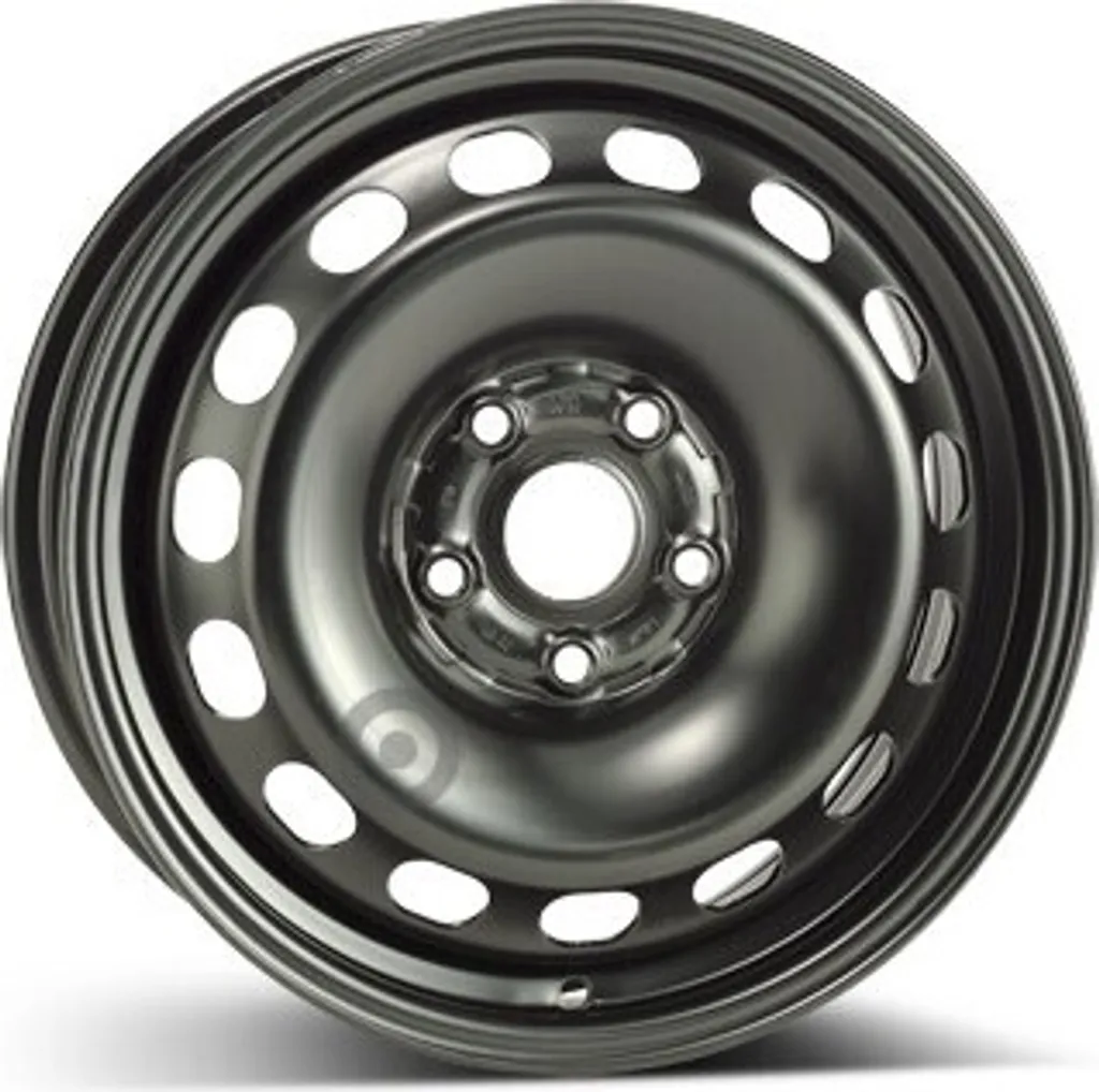 Jantes en fer ALCAR ACCIAIO 9490 6x16 5x112 ET 40 BLACK robustes