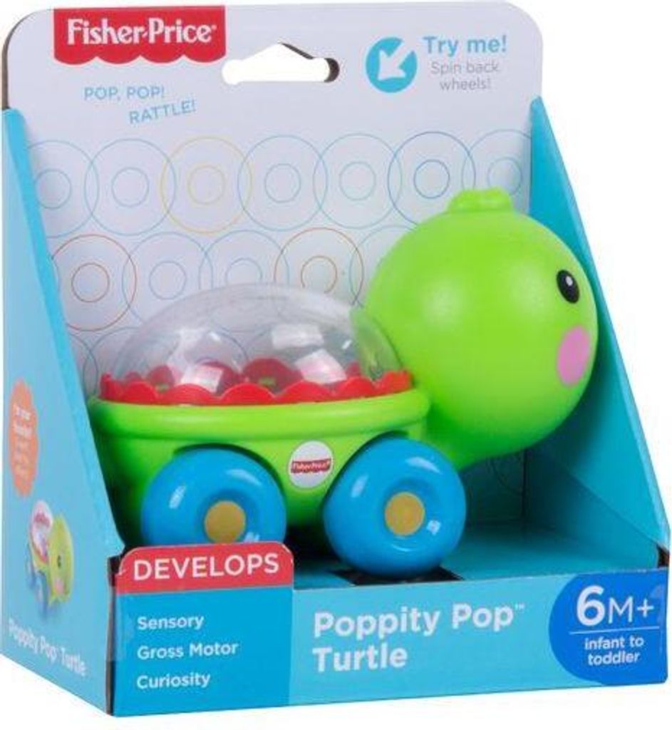 Mattel Fisher Price Poppity Pop Animals - Tortue Image du produit 