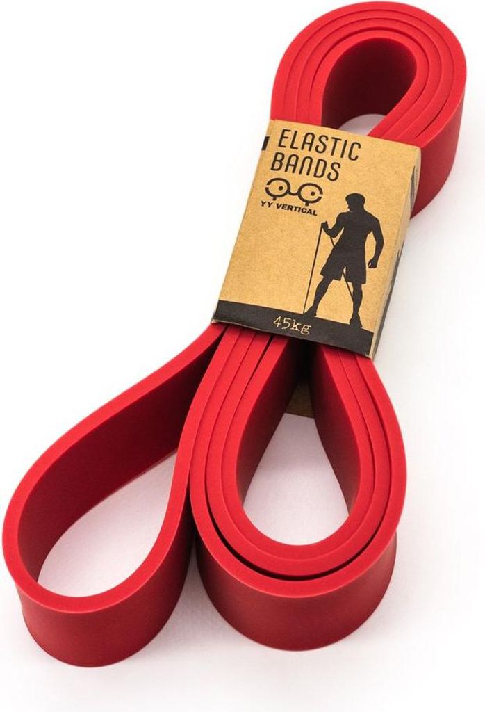 Training equipment Elastic Bands Red 45KG - YY Vertical